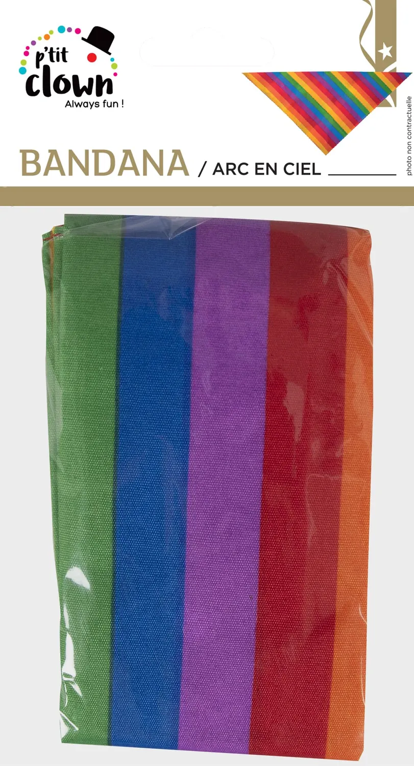 P'tit Clown Arc-en-Ciel bandana arcobaleno