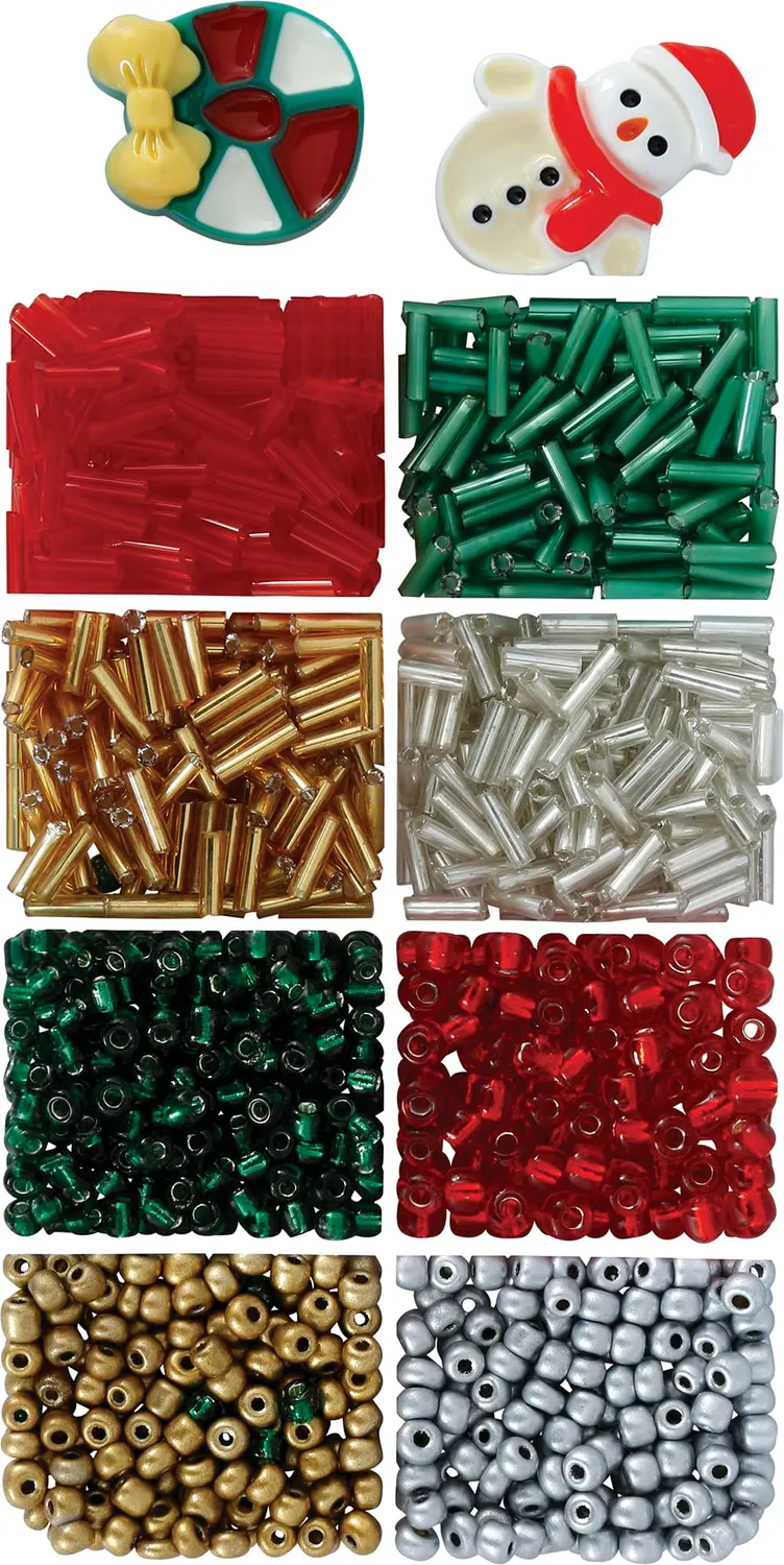 Fiestas Guirca Kit Bracciali Natale DIY 1100 pezzi