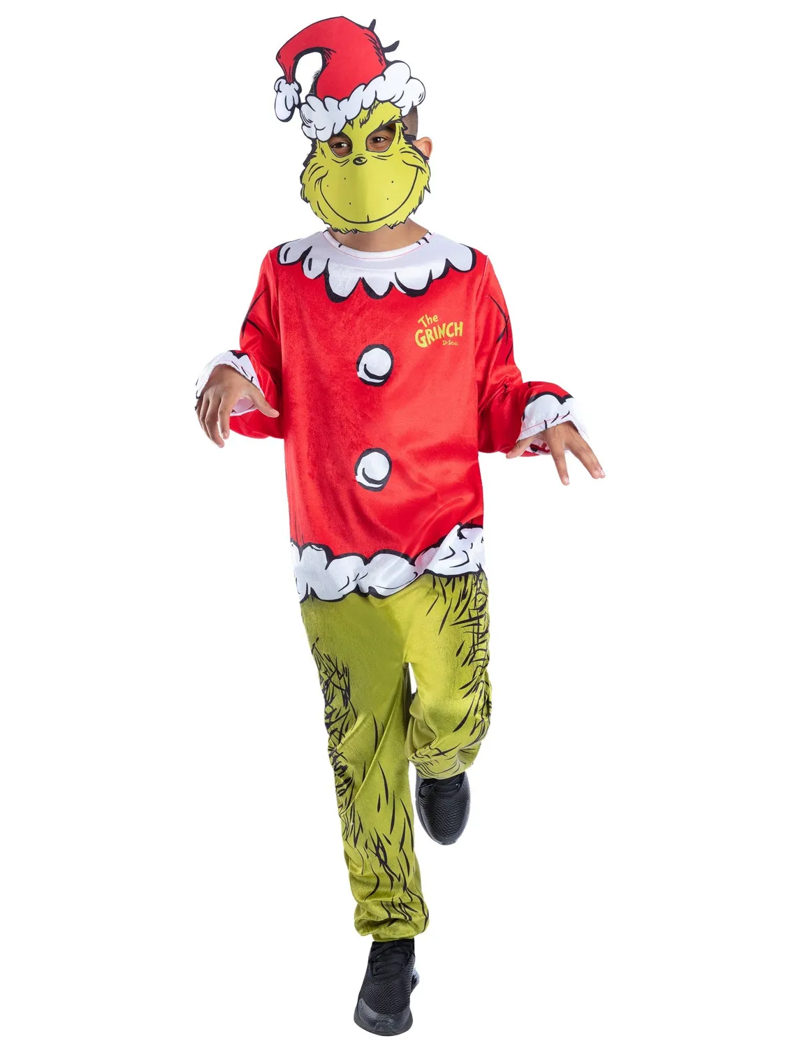 Smiffys Grinch Santa costume bambino ufficiale