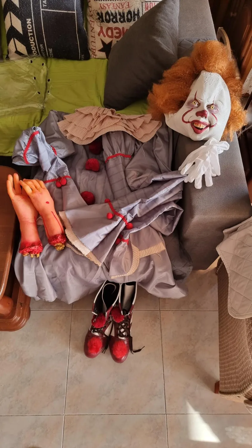 Funidelia Pennywise IT Costume Uomo S Senza Accessori