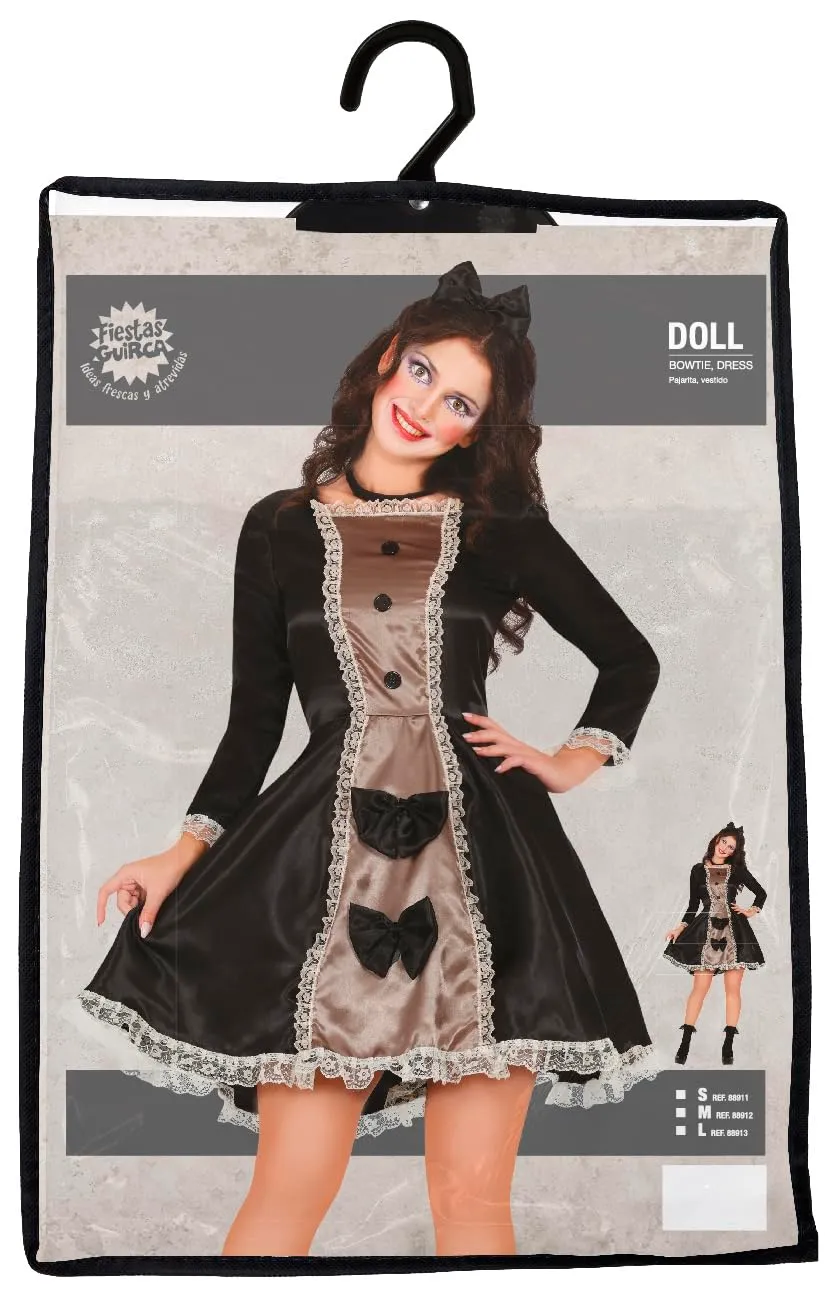 Guirca Costume Bambola Horror Donna 36-38 S Vittoriano