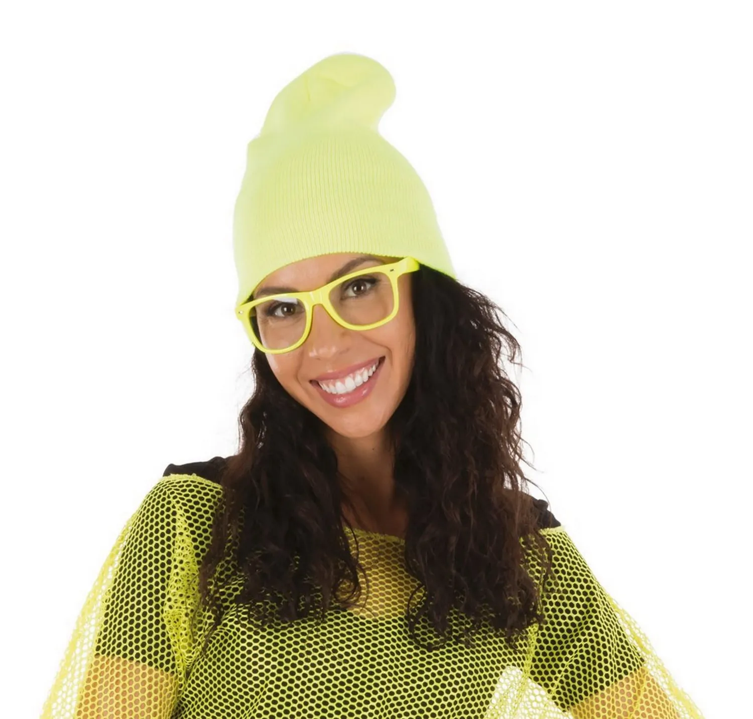 P'tit Clown Re22673 set 4 occhiali fluorescenti fluo