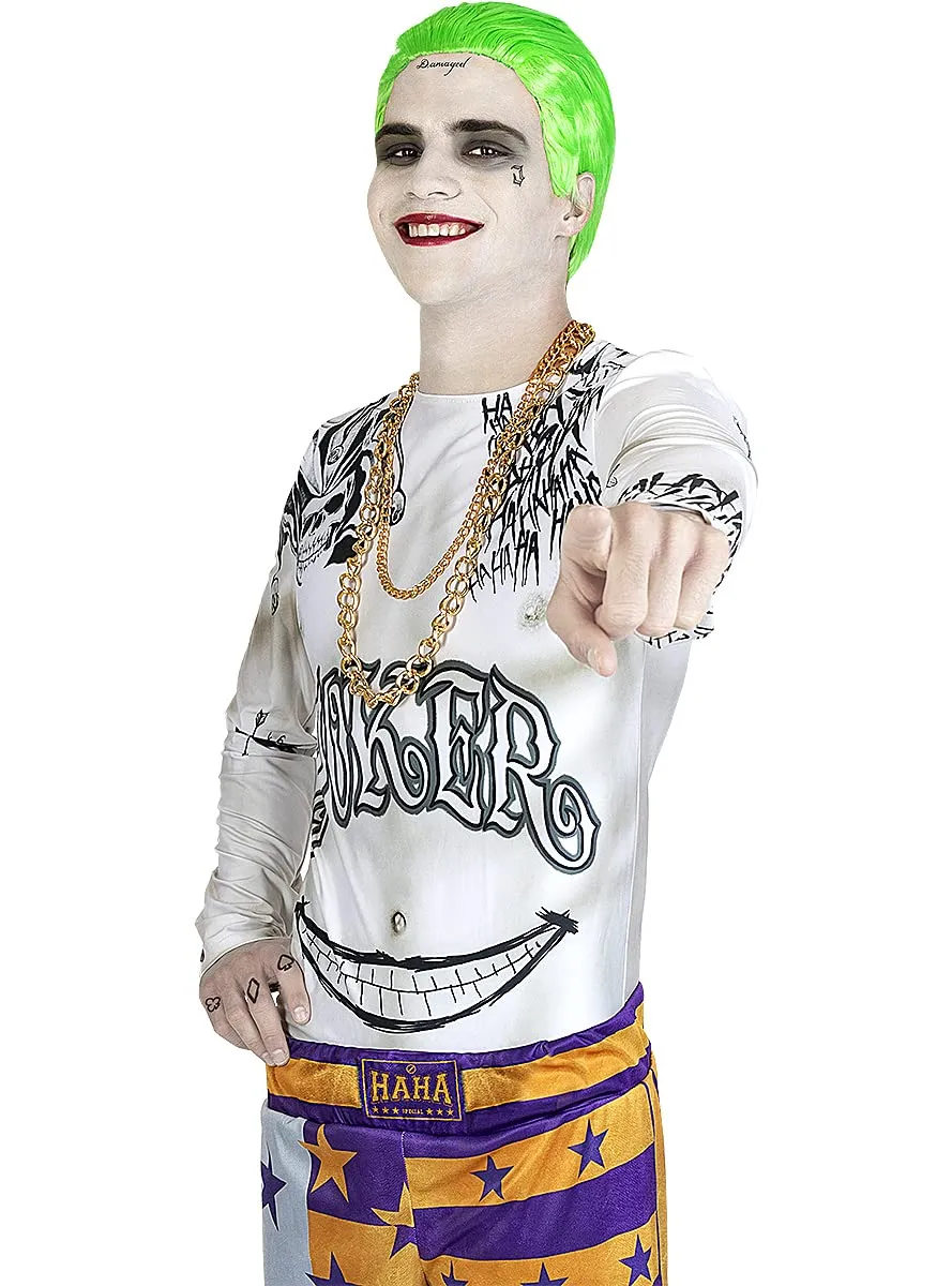 Funidelia Joker Suicide Squad costume uomo viola con accessori