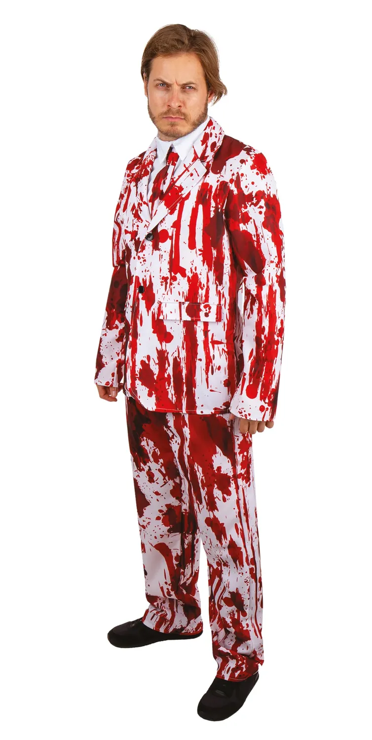 P'tit Clown Sposo Insanguinante costume adulto Halloween sanguinante