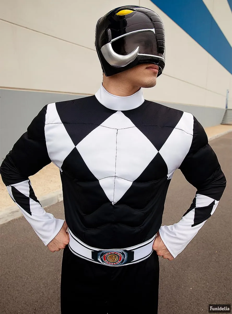 Funidelia Power Ranger Nero costume uomo M nero
