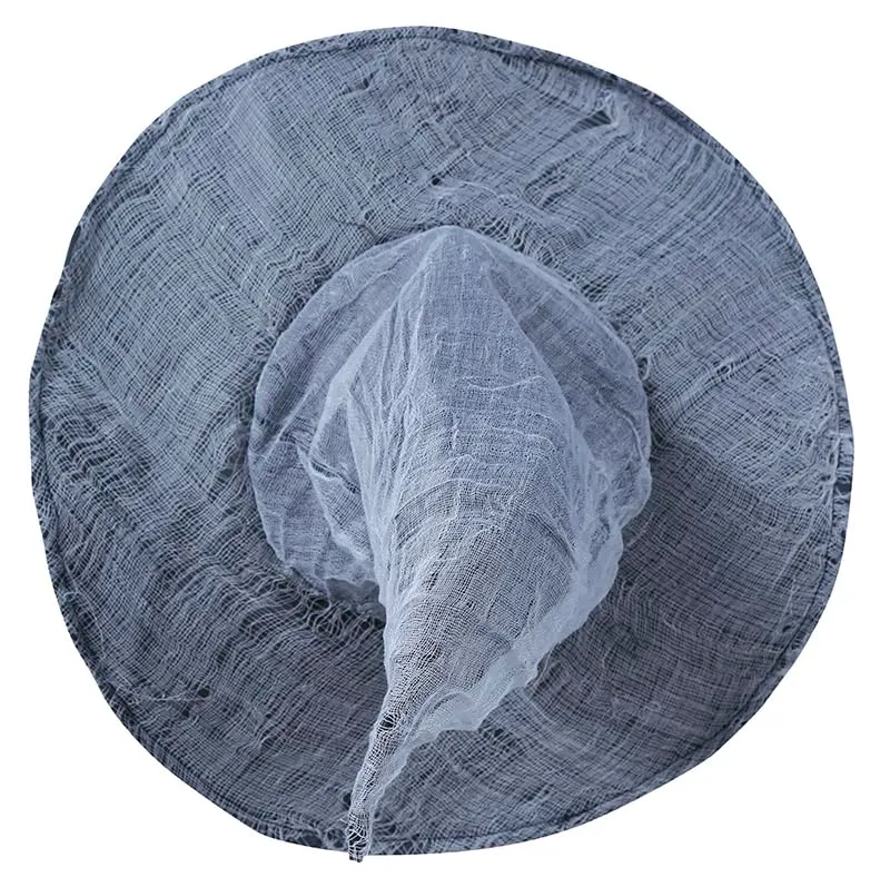Guirca Cappello Mago Grigio Accessorio Carnevale Stregone