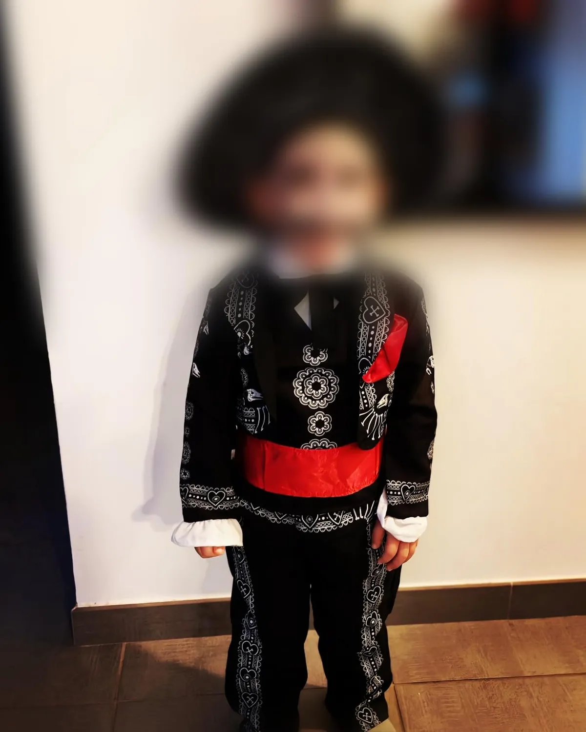 Funidelia Mariachi costume bambino con sombrero 3-4 anni