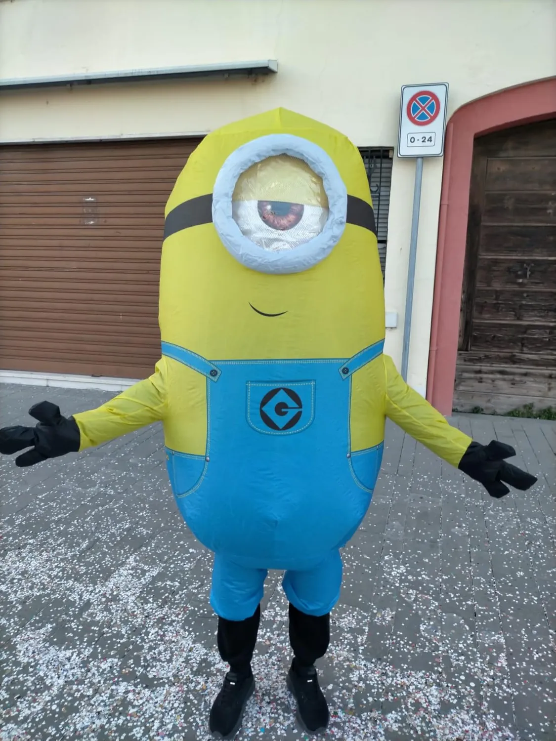 Funidelia Minions costume gonfiabile adulto taglia unica