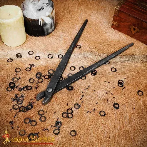 La Bottega di Merlino Pinze rivetti rotondi anelli 9 mm 18G