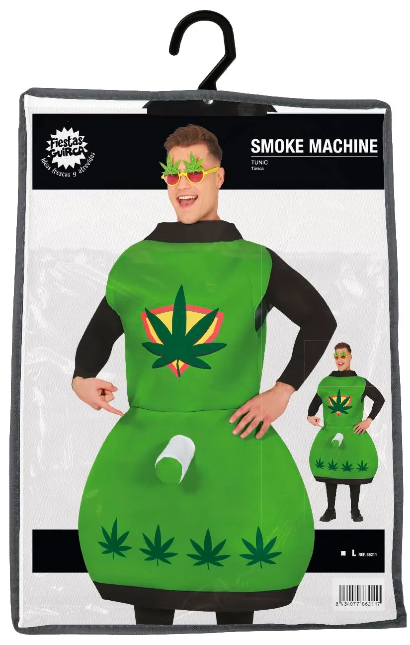Guirca Tunica Foglia Verde costume uomo 52-54