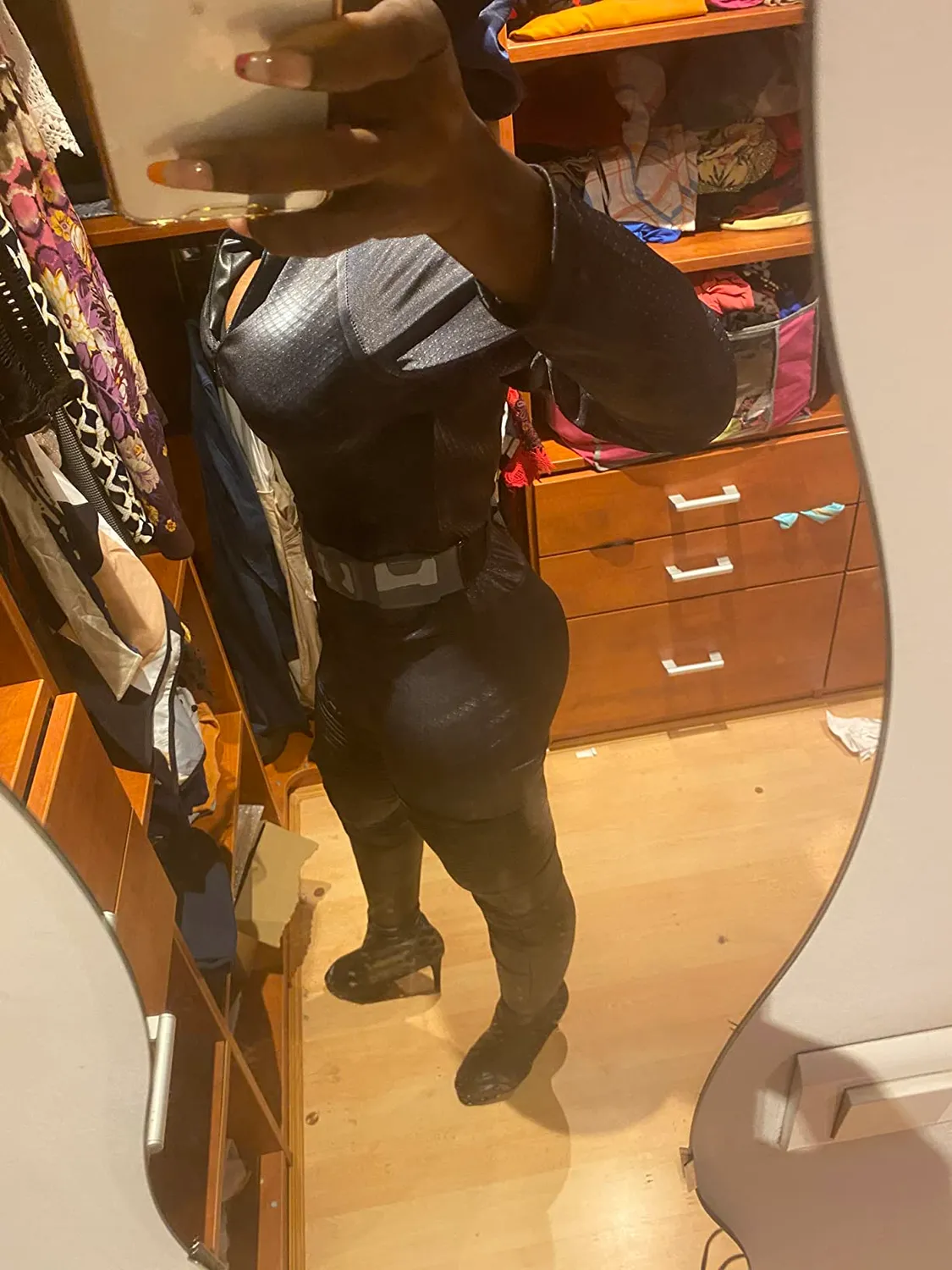 Funidelia Catwoman Gatta Costume Donna M Nero con Accessori