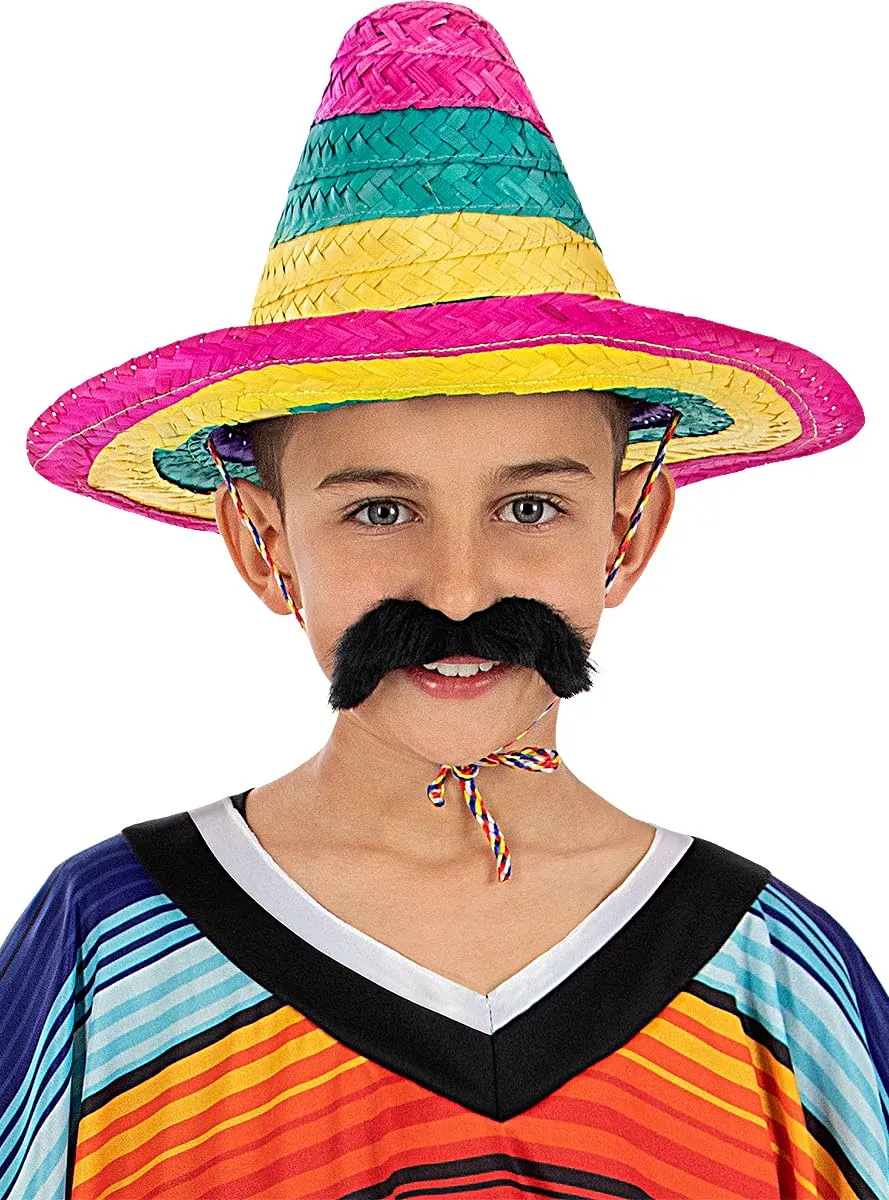 Funidelia Messico Sombrero Bambino Giallo Colorato