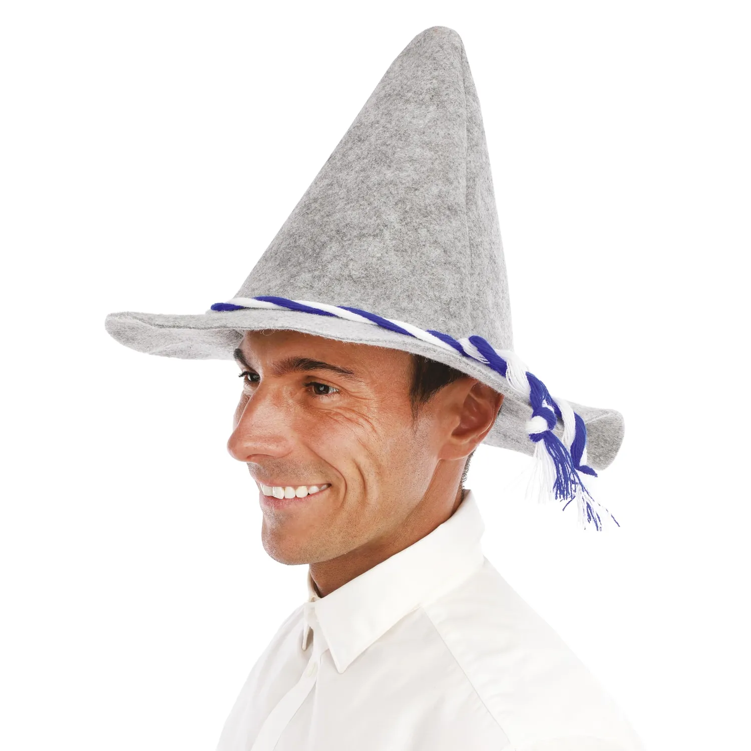 P'tit Clown 41653 cappello tirolese feltro adulto taglia unica