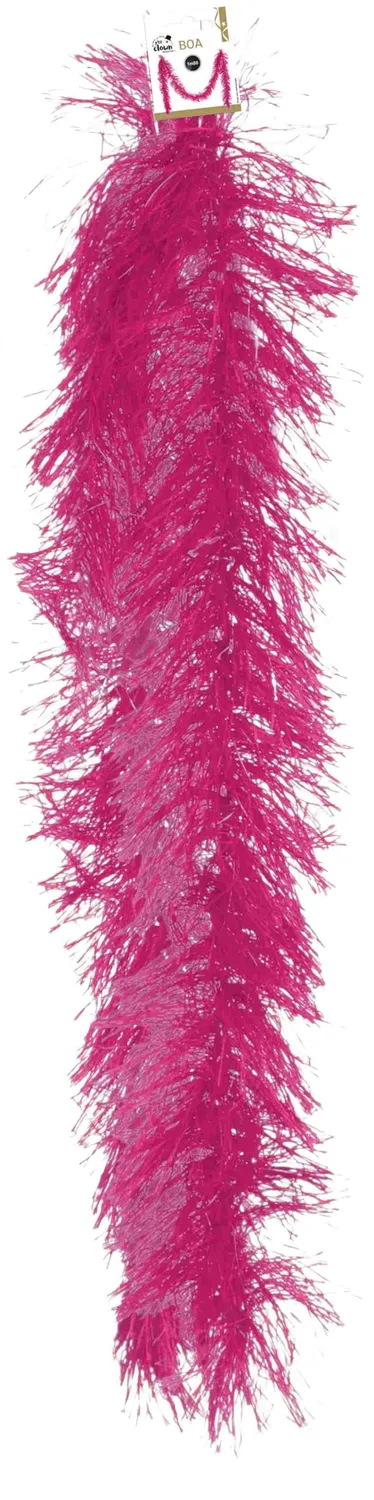 P'tit Clown boa poliestere rosa 180 cm anni 20