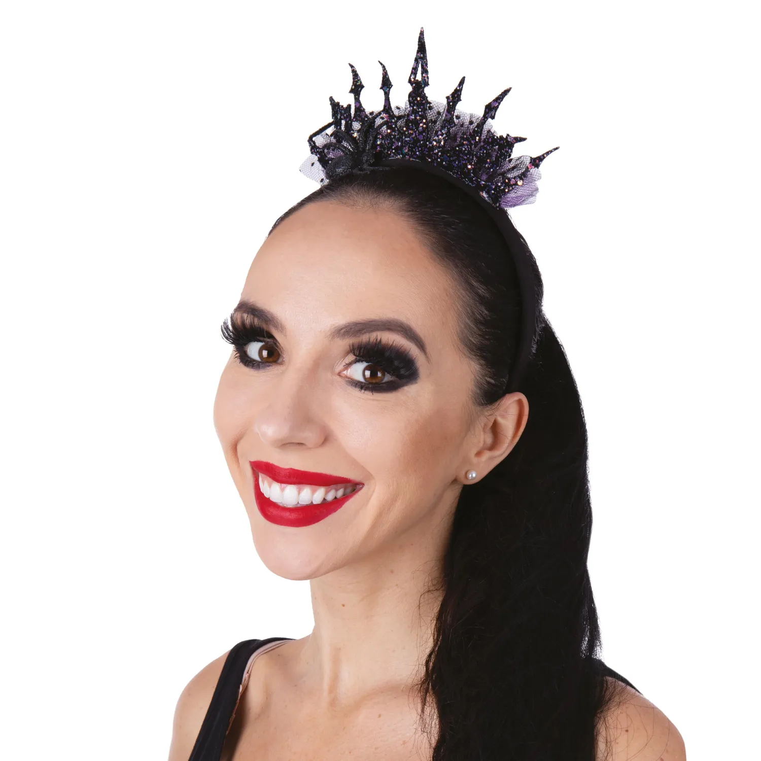 P'tit Clown 22923 cerchietto principessa nera