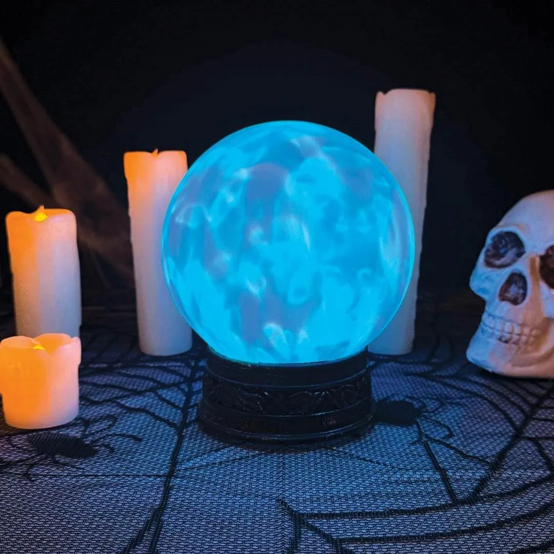 P'tit Clown Sfera di Cristallo decorazione sonora luminosa 18 cm