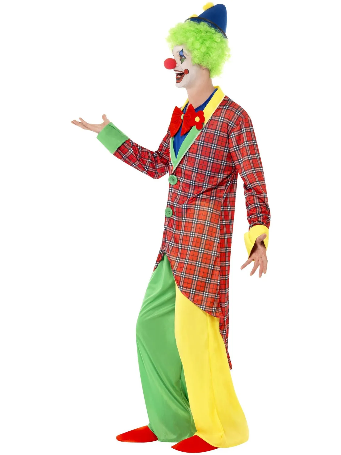 Smiffys La Circus Deluxe Clown Costume Uomo M
