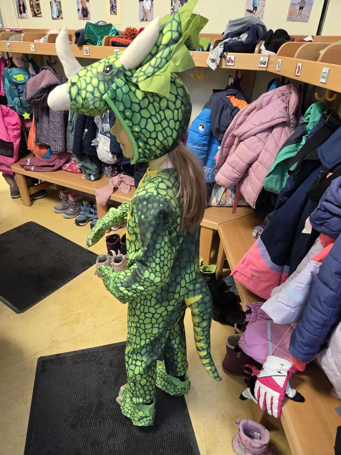 SEA HARE Stegosaurus costume dinosauro bambini 4-6 anni