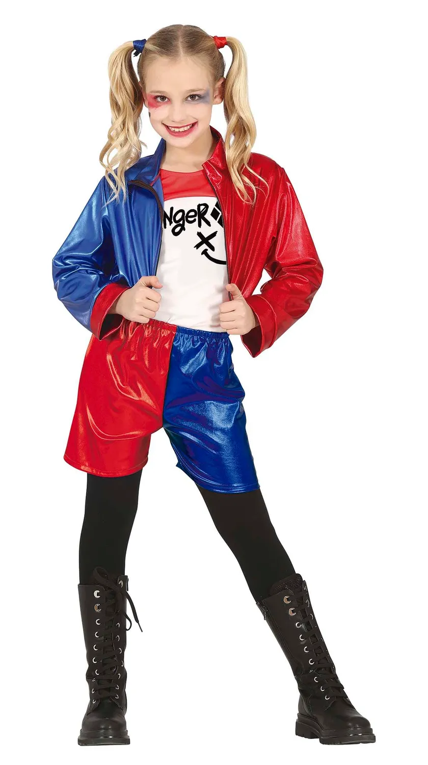 Fiestas Guirca Dangerous Glam costume bambina 5-6 anni