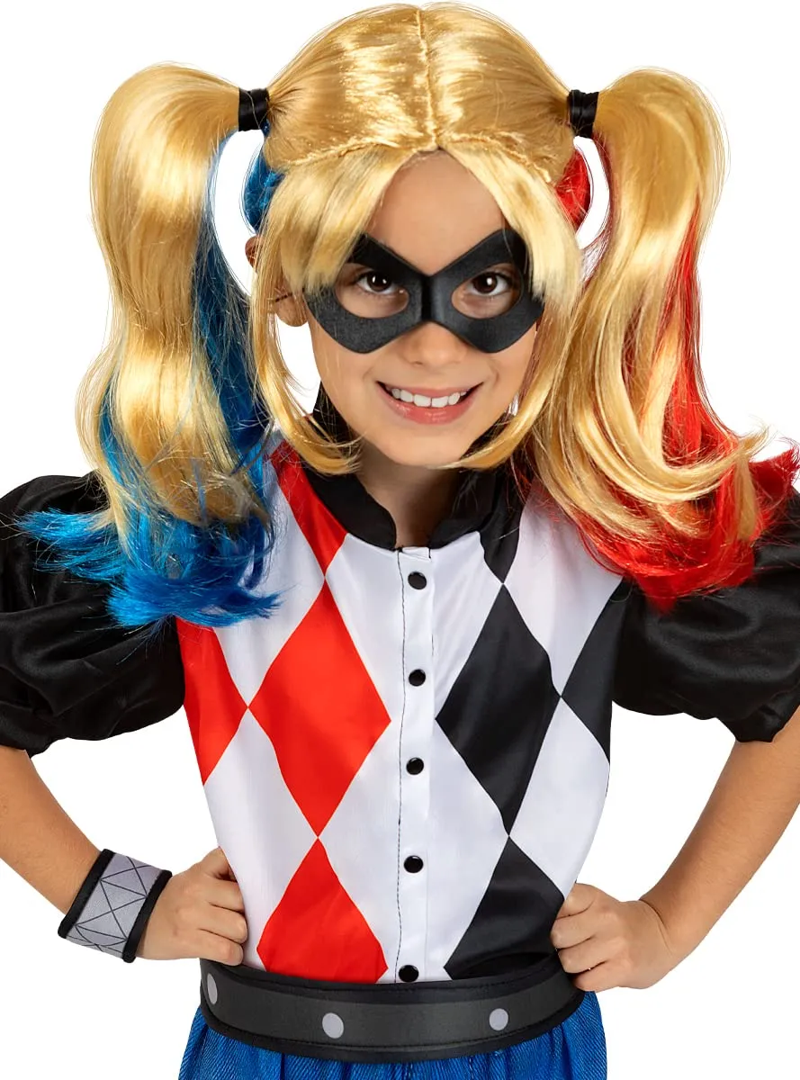 Funidelia Harley Quinn parrucca bambina gialla ufficiale