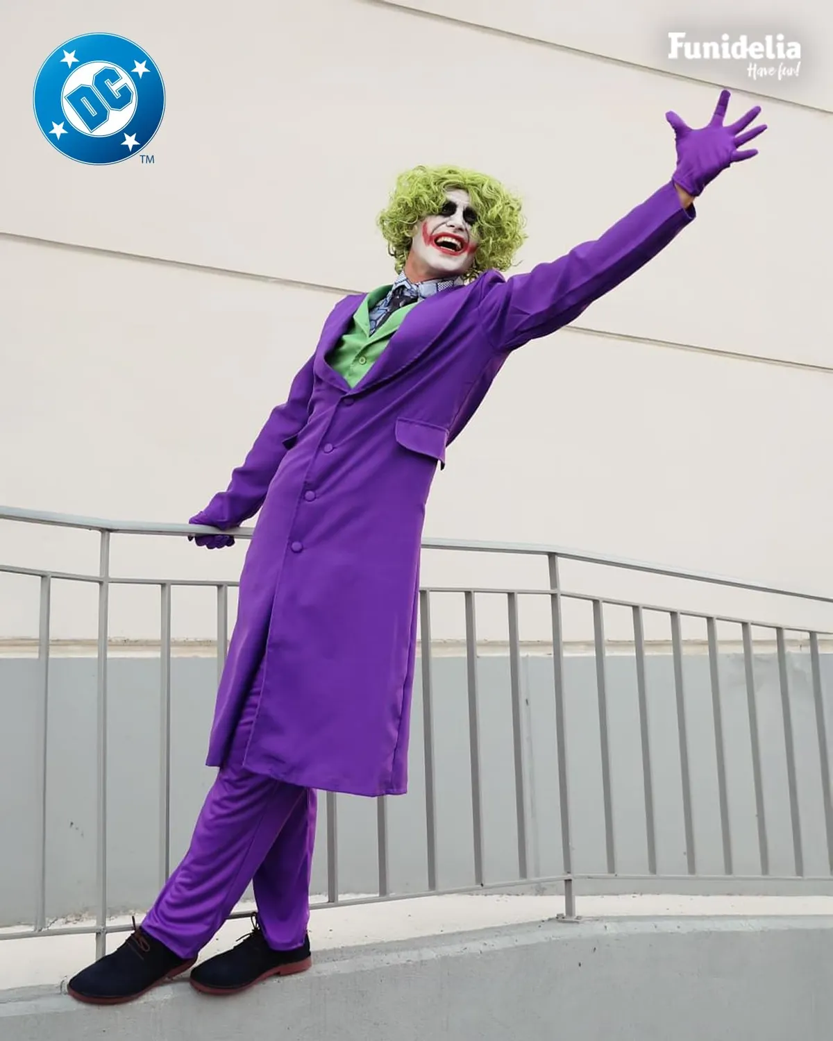 Funidelia Joker Cavaliere Oscuro Costume Uomo L Viola