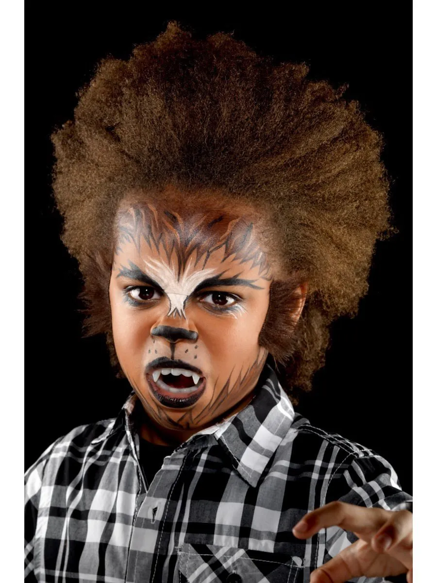 Smiffys Halloween kit trucco lupo mannaro bambino 4 colori