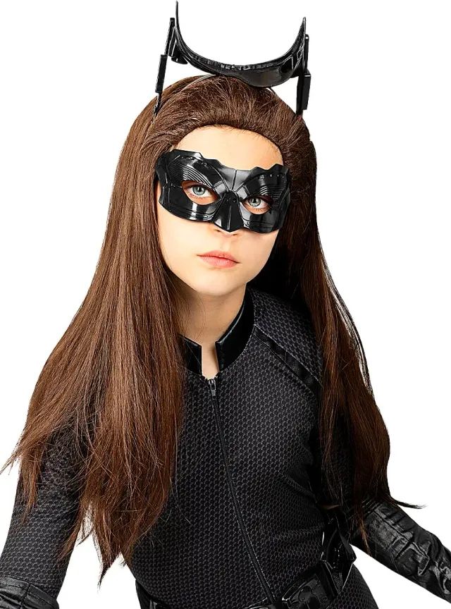 Funidelia Catwoman Parrucca Bambina Marrone Ufficiale