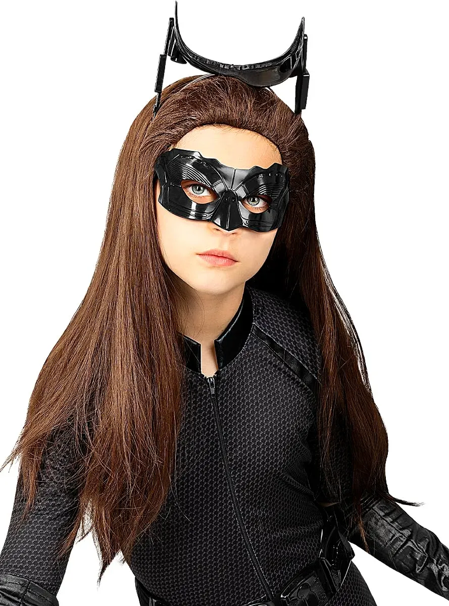 Funidelia Catwoman Parrucca Bambina Marrone Ufficiale