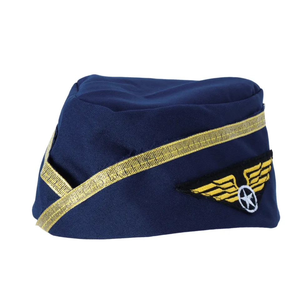 P'tit Clown Calot Hostess Cappello Donna Blu Navy