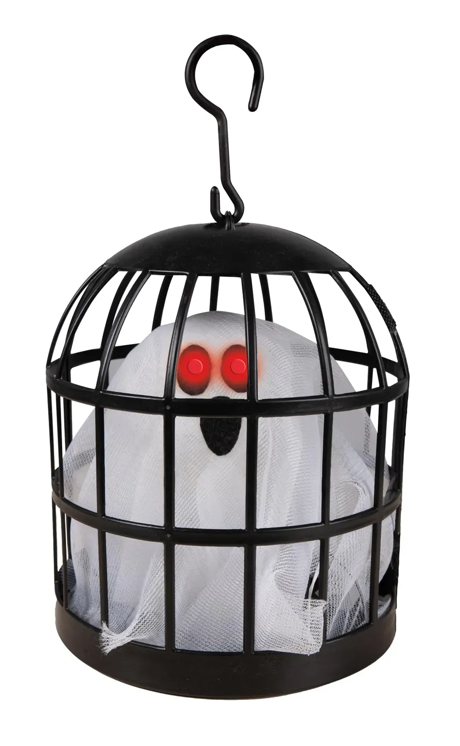 P'tit Clown 23536 fantasma in gabbia animato sonoro 25 cm
