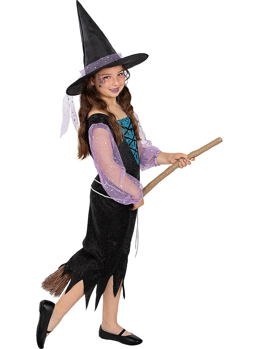 Funidelia Strega Classica costume bambina nero Halloween