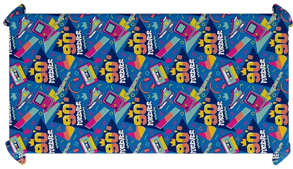 Guirca Tovaglia 90s tovaglia multicolore 137x274 cm PVC