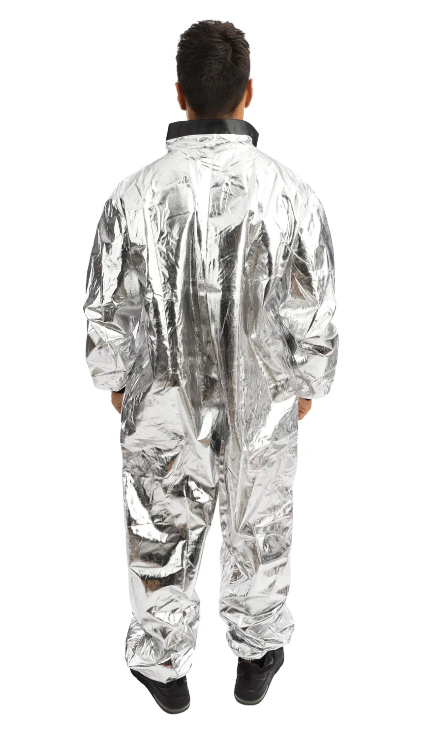 P'tit Clown costume astronauta adulto grigio S-M