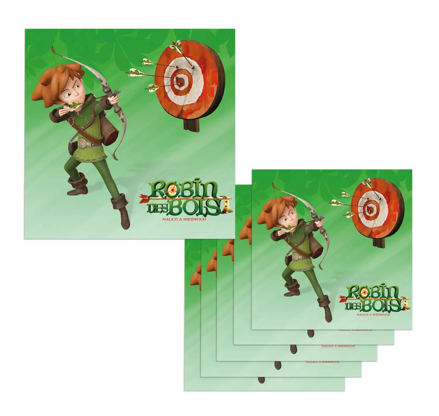 P'tit Clown Memory Evolution Robin Hood Gioco di Carte 96 Carte Bambini