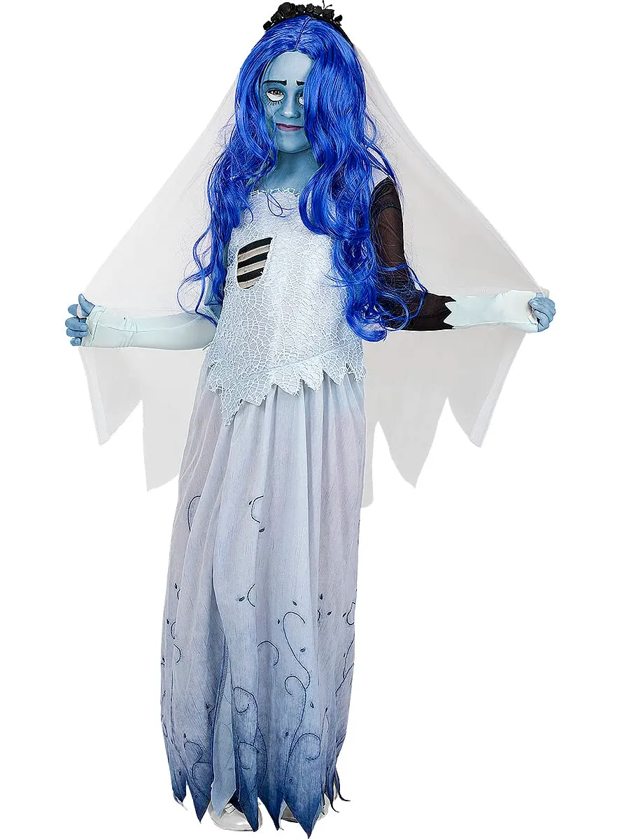 Funidelia Sposa Cadavere parrucca bambina grigia