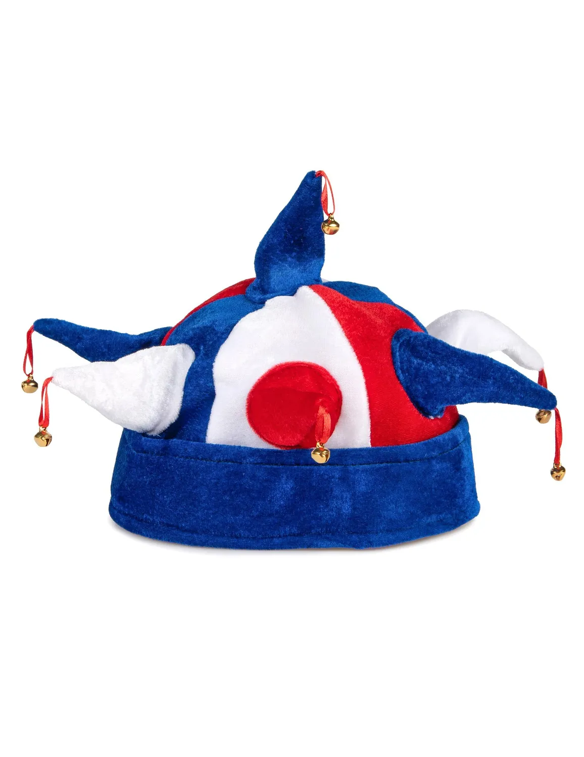 P'tit Clown Cappello Tifoso Blu Bianco Rosso Poliestere