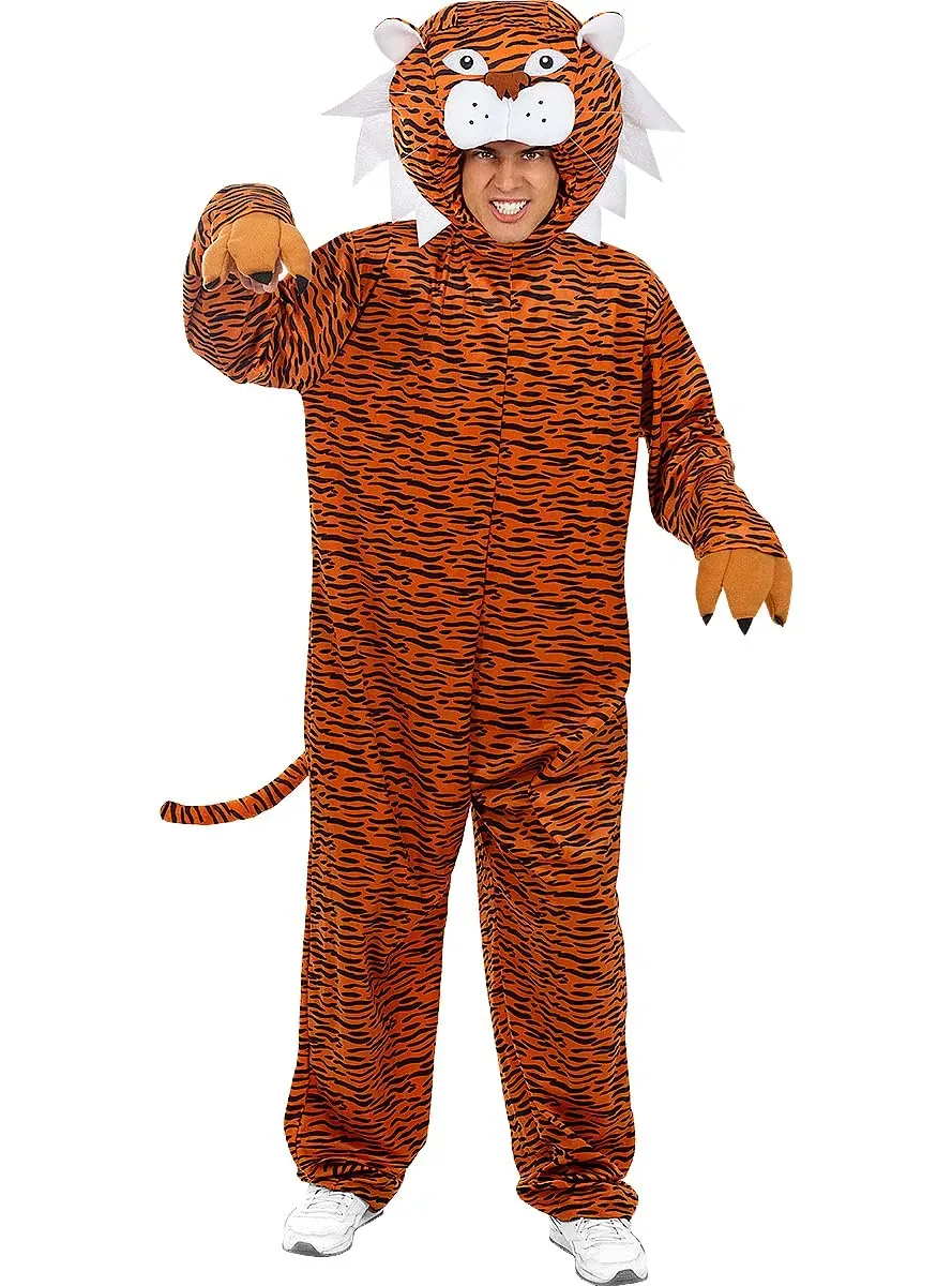 Funidelia costume tigre adulto arancione giungla