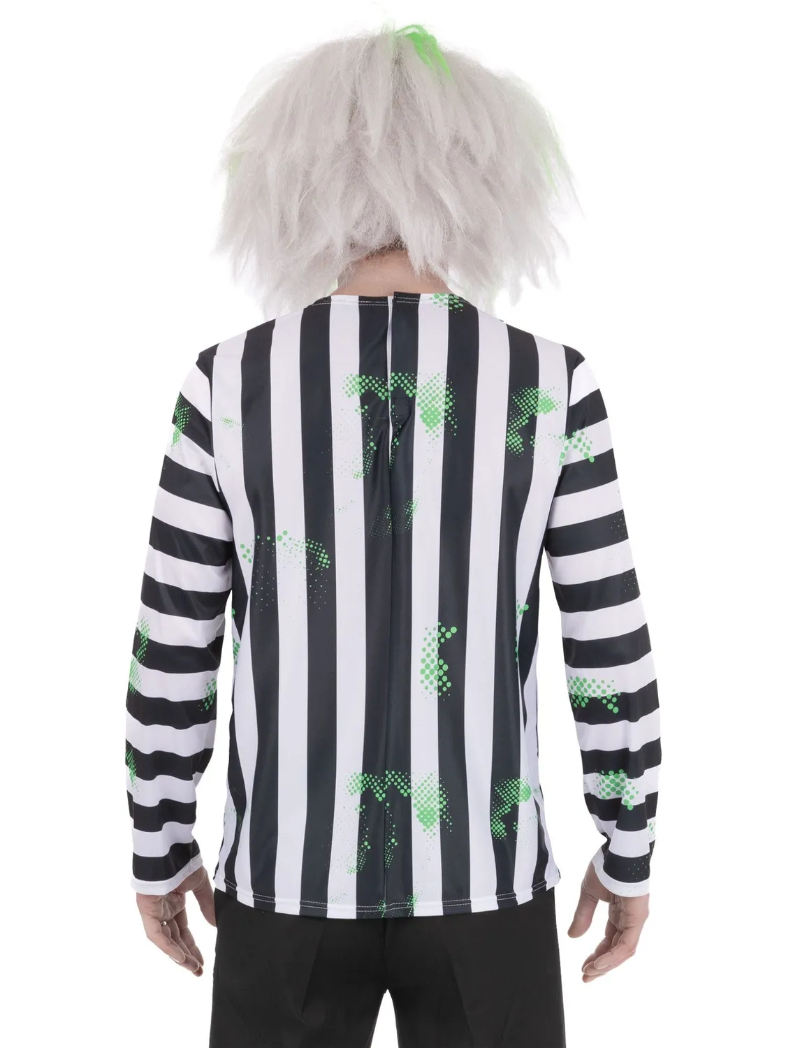Smiffys Beetlejuice maglia uomo taglia M strisce