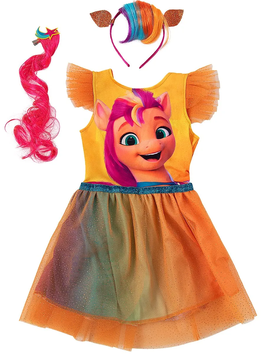 Funidelia My Little Pony Sunny Starscout Costume 3-4 Anni Arancione