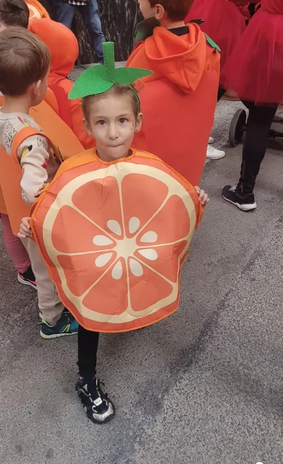 Funidelia Arancia costume bambino 3-6 anni frutta