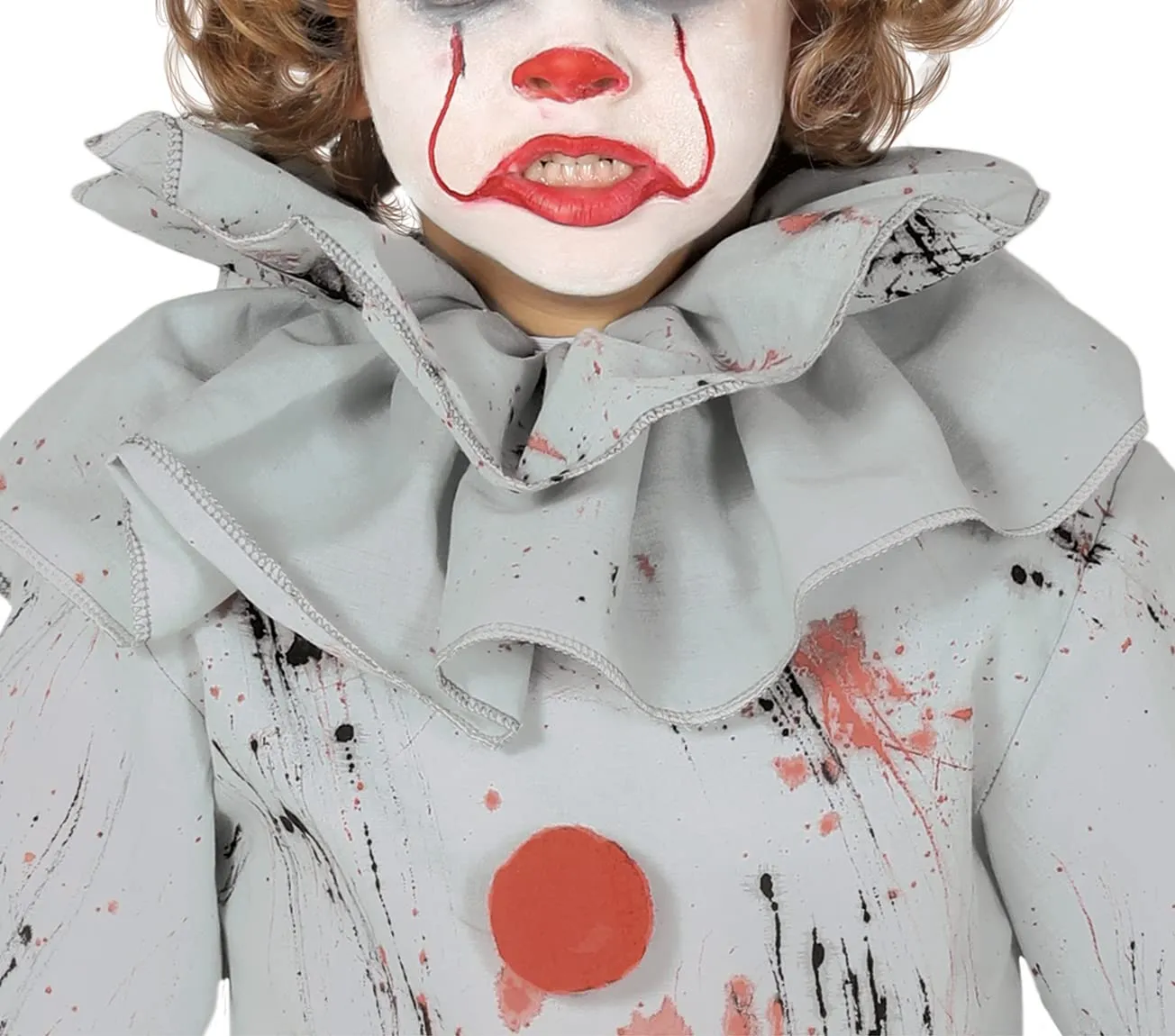 Guirca Clown Satanico costume bambino 7-9 anni Halloween