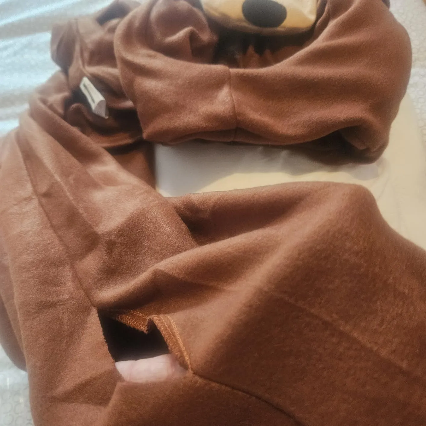 Funidelia Orso Bruno costume adulto L-XL marrone