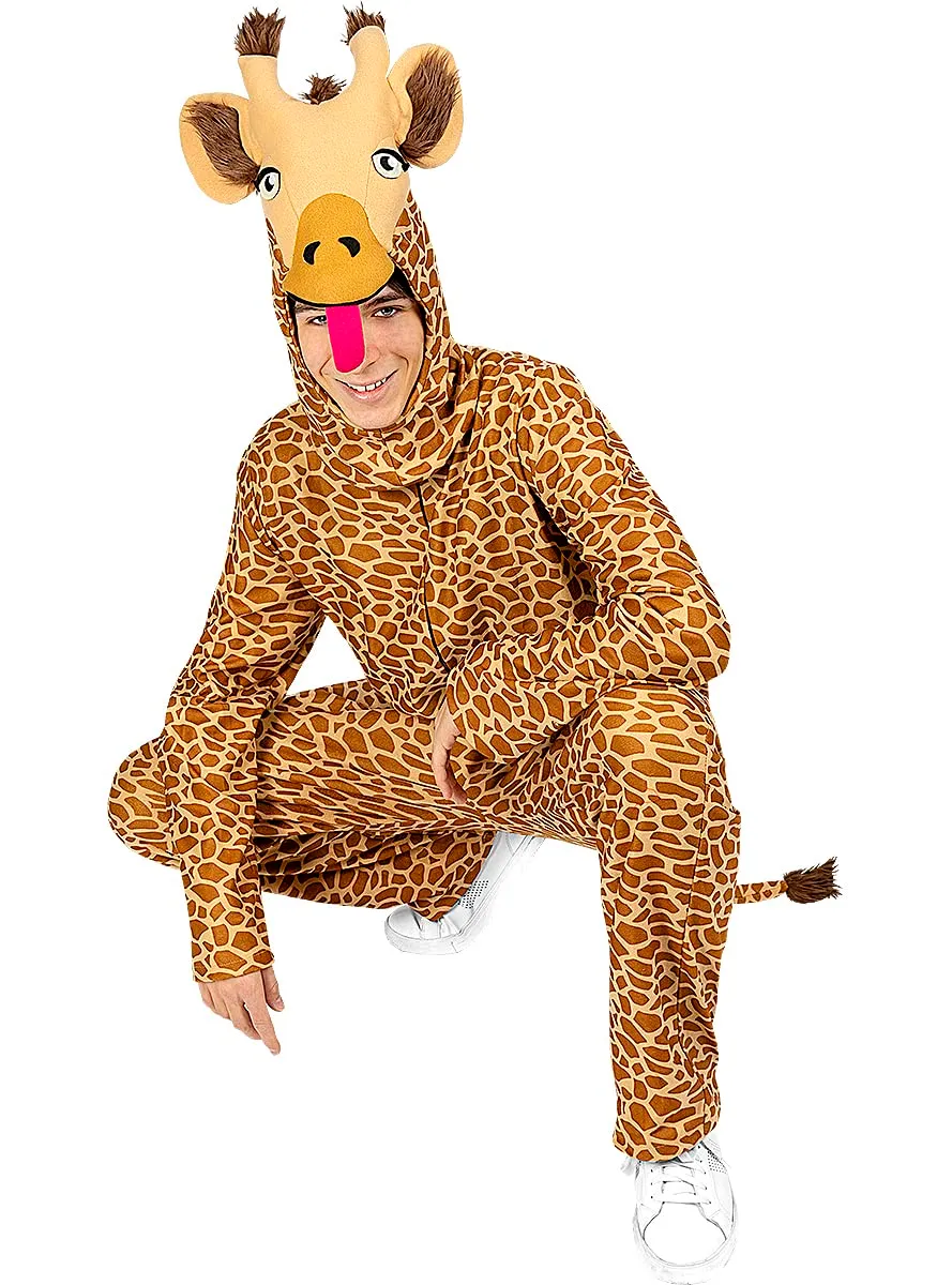 Funidelia Giraffa costume adulto L-XL marrone