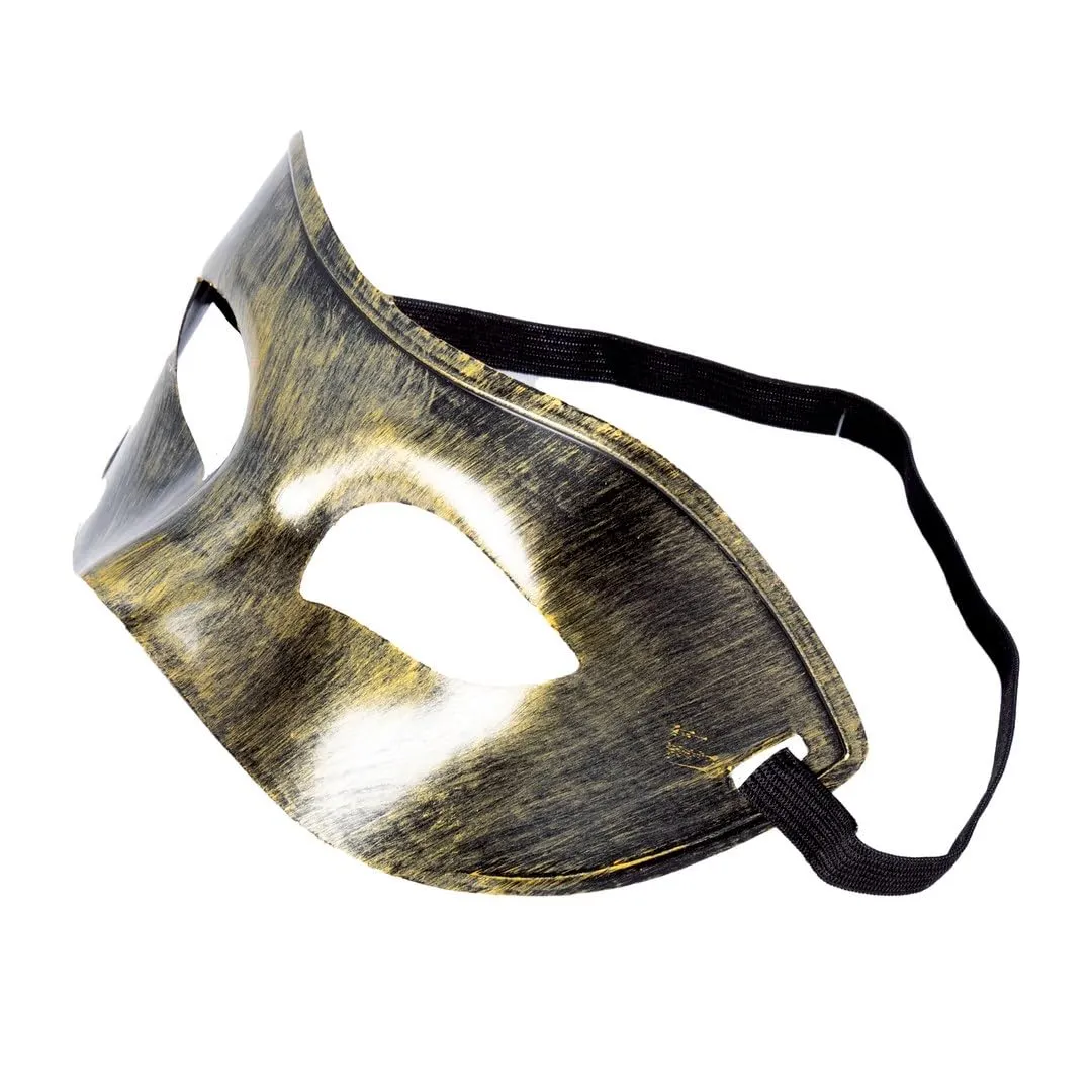 P'tit Clown 23383 maschera veneziana oro adulto