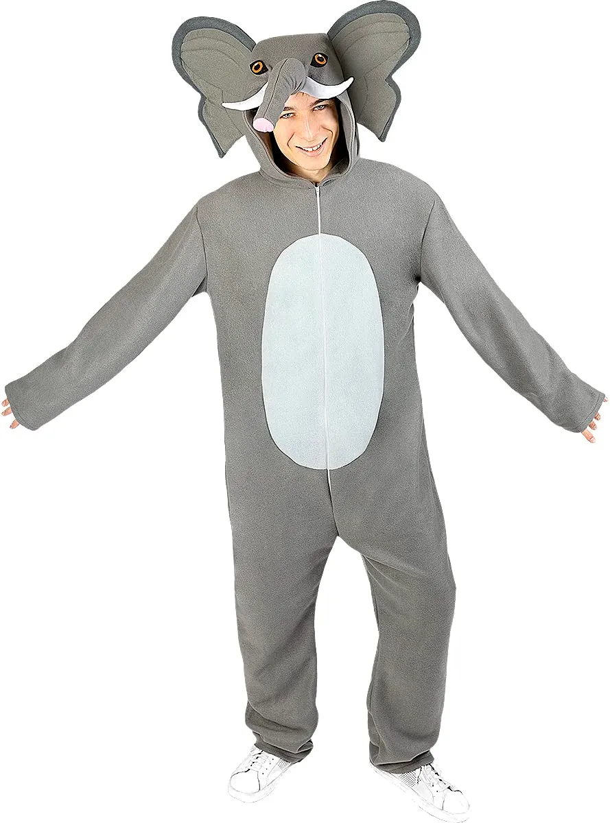 Funidelia Elefante costume adulto grigio L-XL