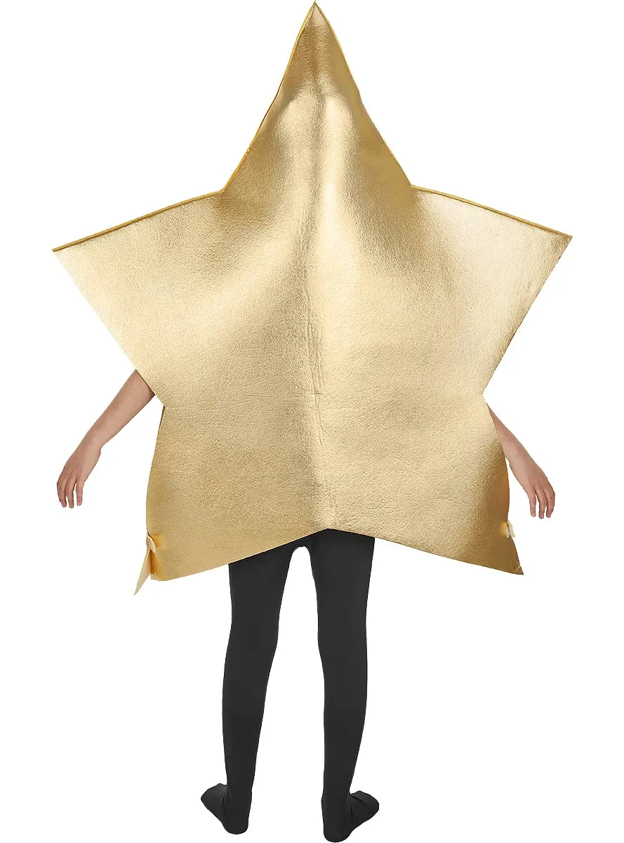 Funidelia Costume Stella Dorata Bambino 3-6 Anni Tunica