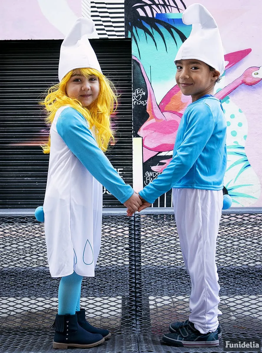 Funidelia Puffo cappello bianco bambino