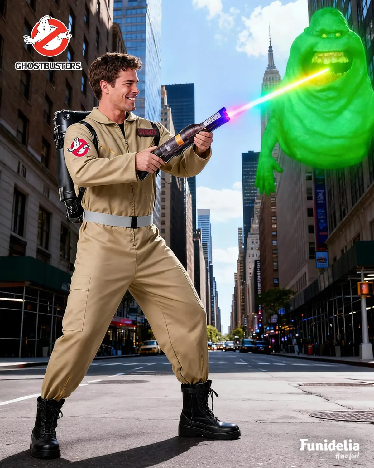 Funidelia Ghostbusters costume uomo XL-XXL tuta ufficiale