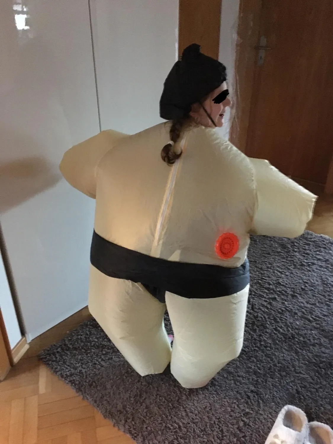 Bodysocks Costume Gonfiabile Sumo Bambini 5-11 con Ventola