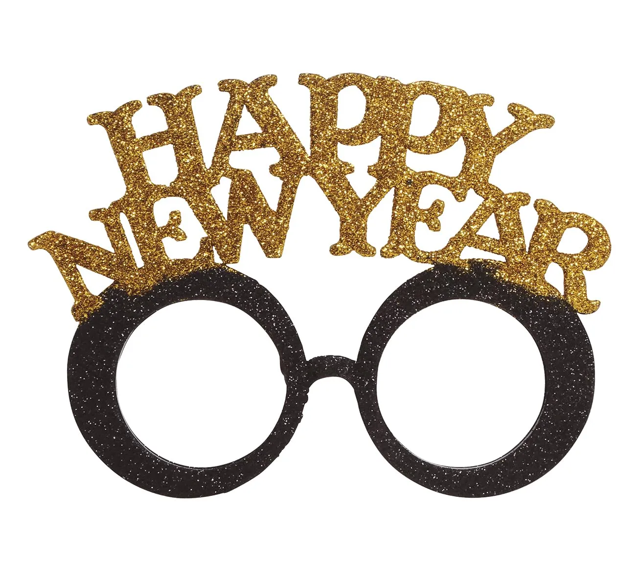 Guirca Happy New Year occhiali festa argento oro